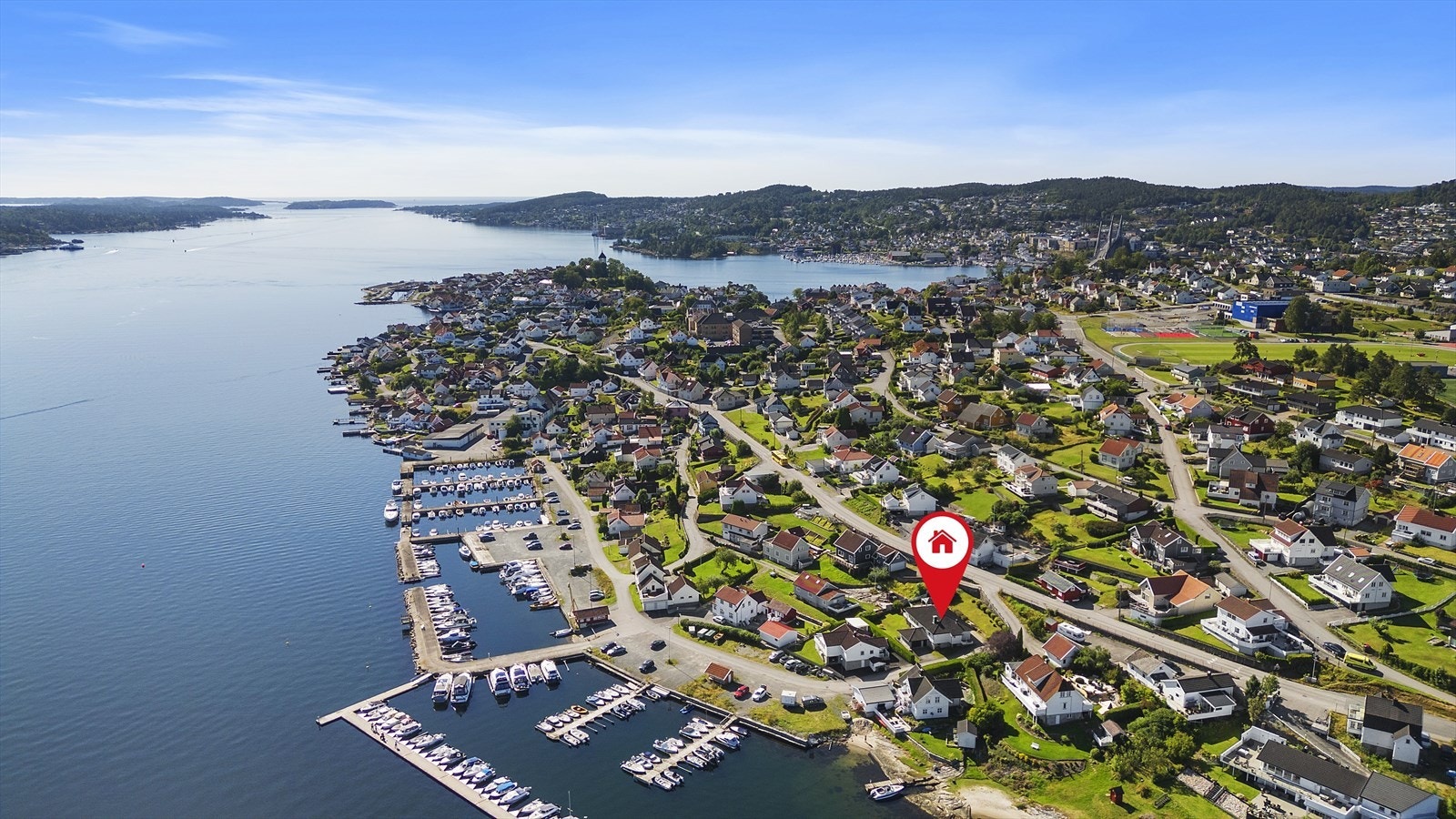 Dronefoto Galleribilde