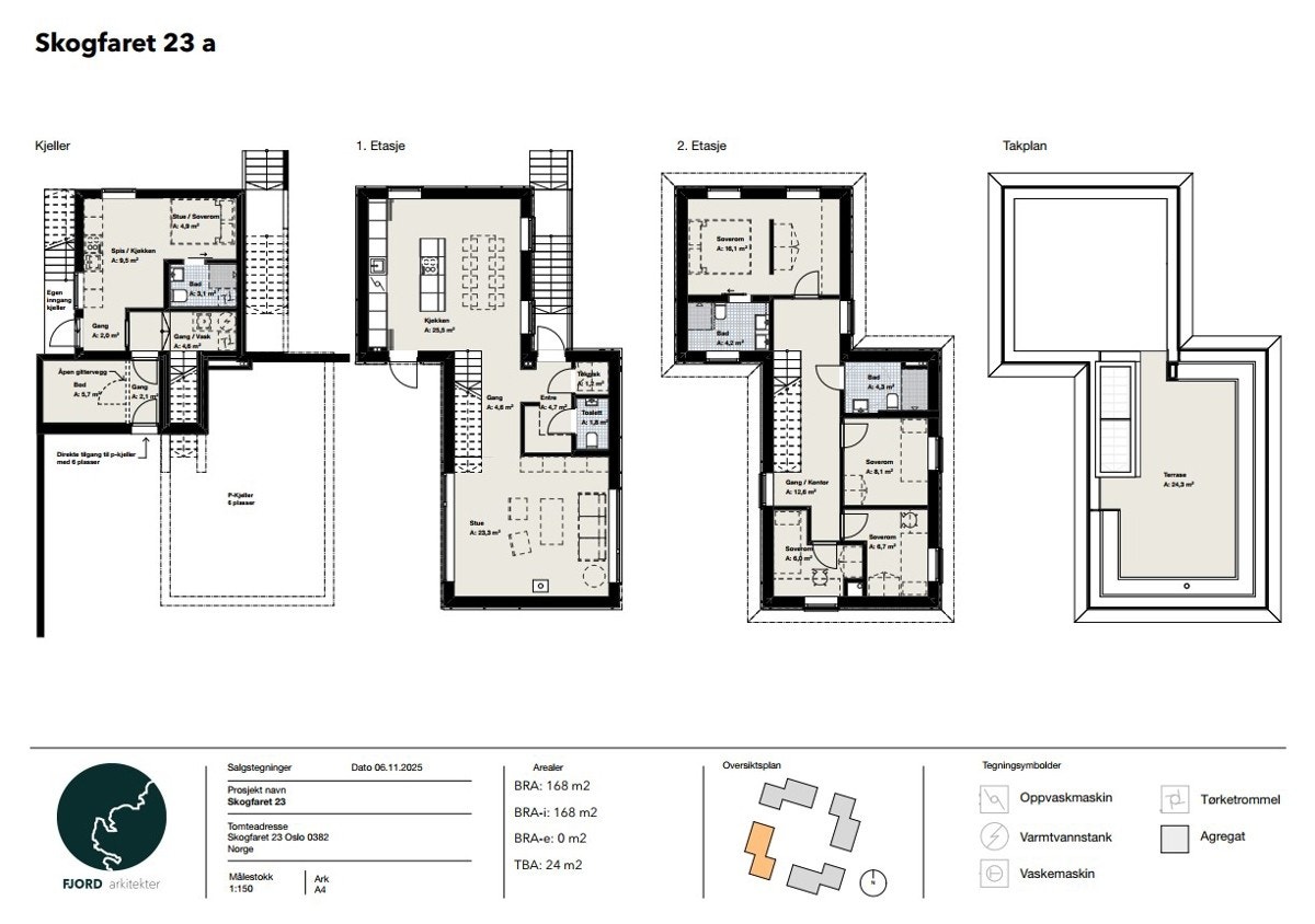 Akritekttegninger - Alternativ planløsning Galleribilde