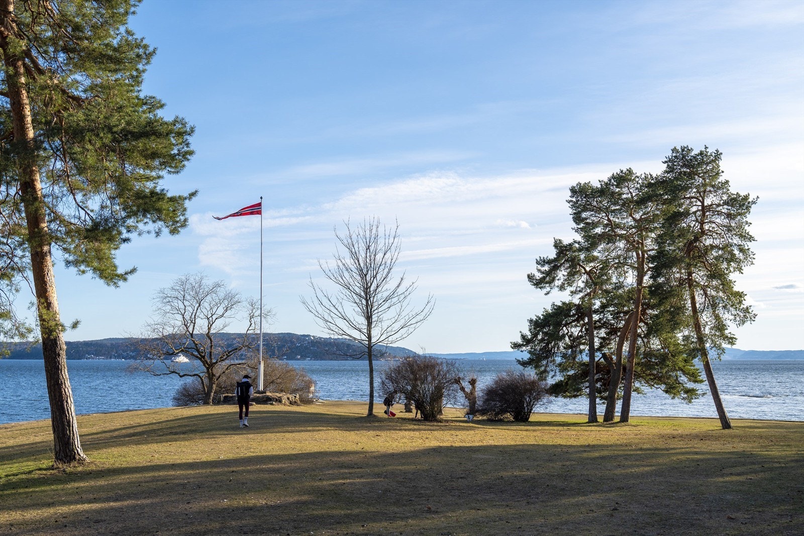 Områdebilde. Huk badestrand. Galleribilde