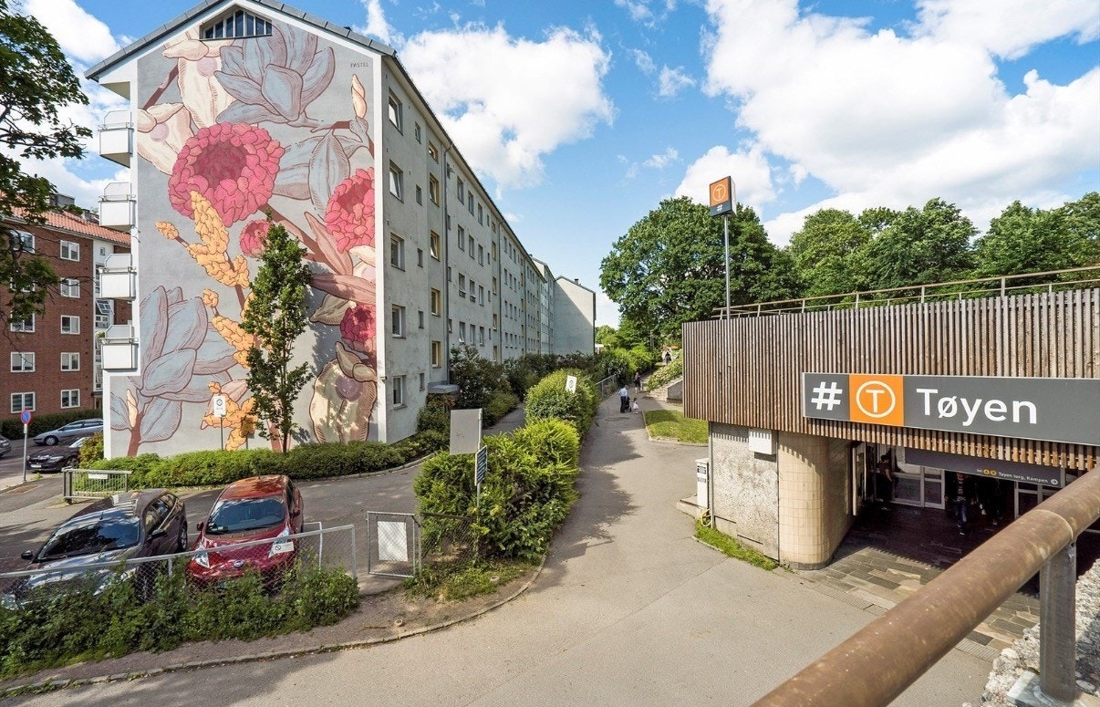 3 min til banen - maks 15min fra dør til Oslo S. Foto: Notar. Galleribilde