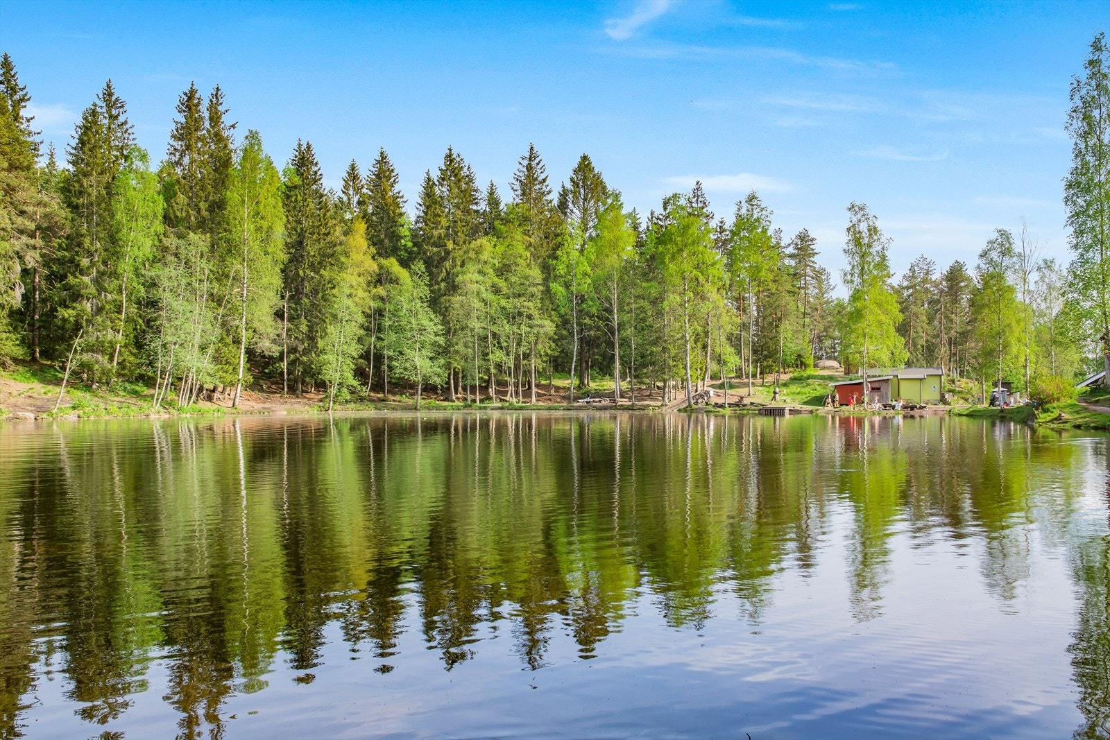 Idylliske Isdammen på toppen av Årvoll er et populært samlested. Galleribilde
