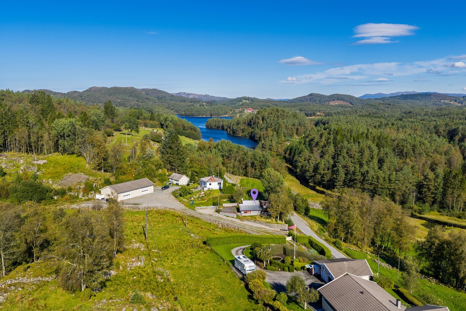 Flotte turområder i nærheten. Galleribilde
