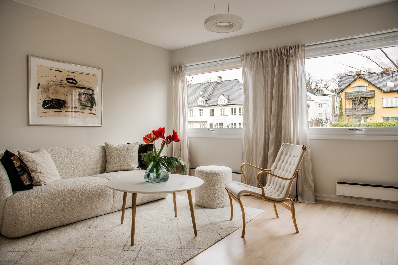 Dette er en tiltalende endeleilighet som er oppgradert i 2025. Galleribilde