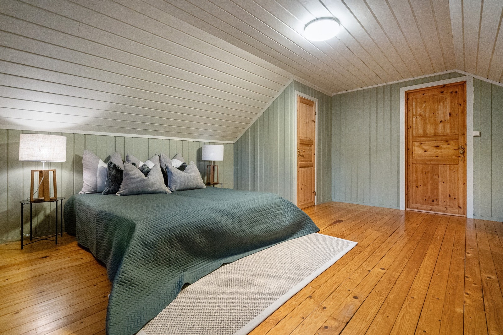 To rom er innredet som soverom i 2. etasje. Galleribilde