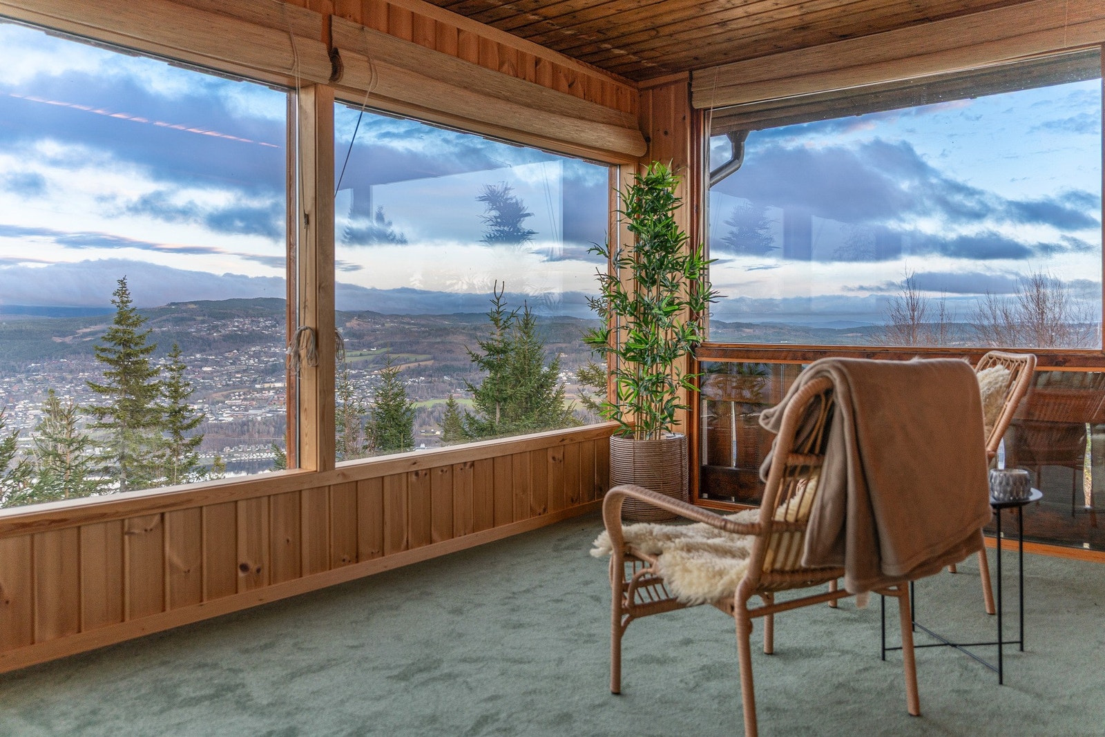 Flott utsikt. Galleribilde