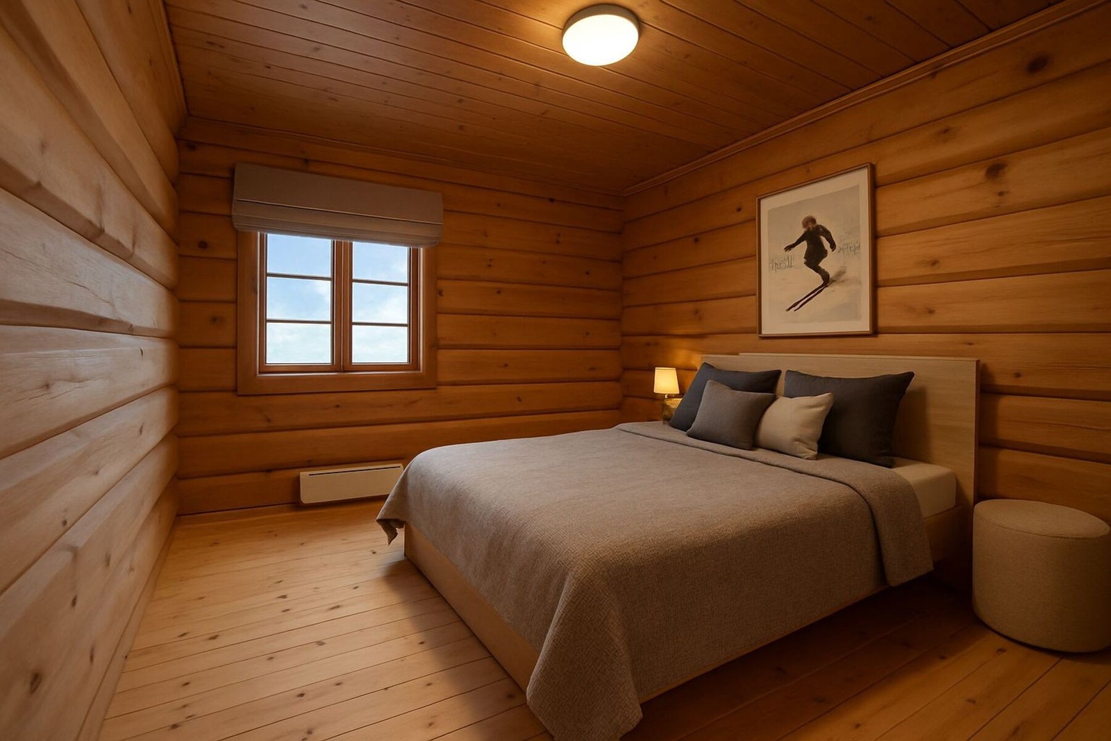 To gode soverom i 1. etasje. Galleribilde