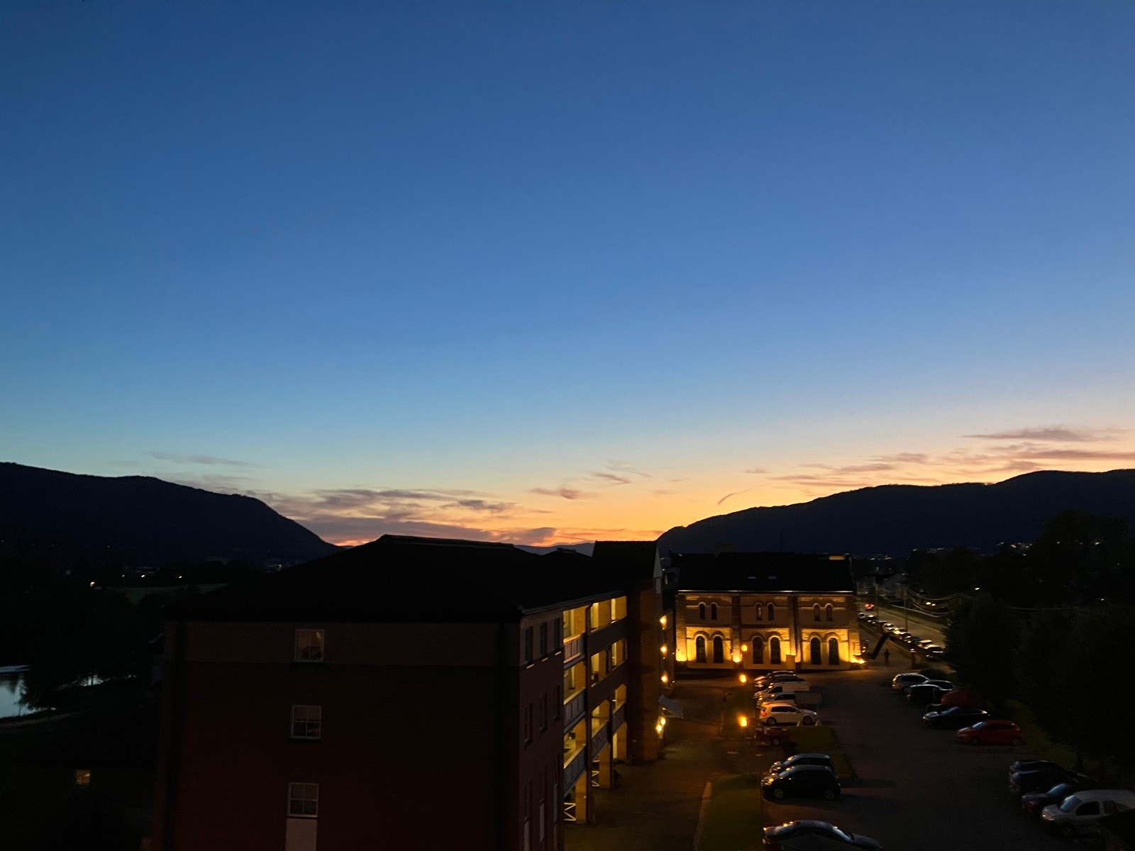 Utsikt fra balkong - selgers private bilde Galleribilde