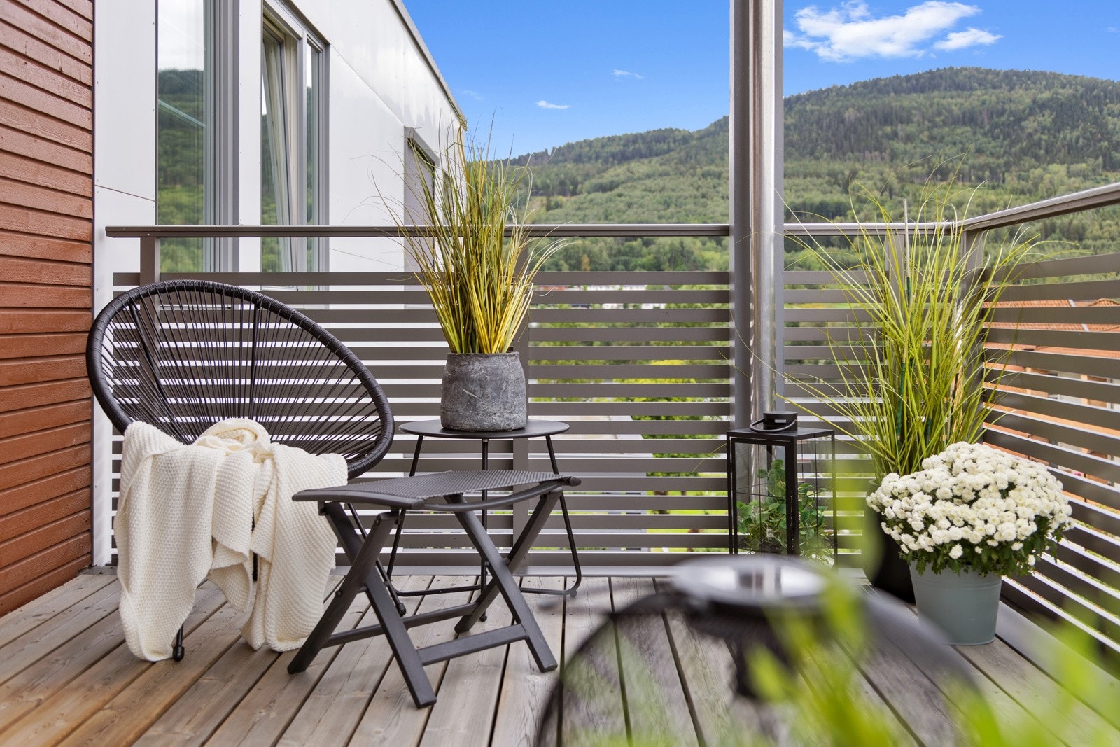 Detalj balkong. Galleribilde