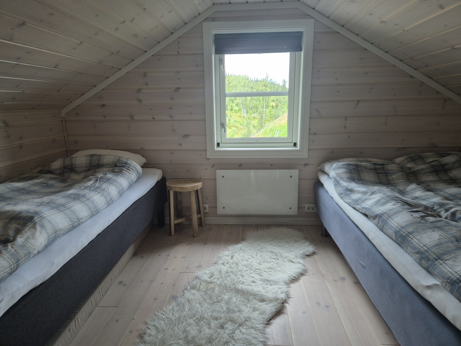 Loftsetasjen har to soverom. Galleribilde