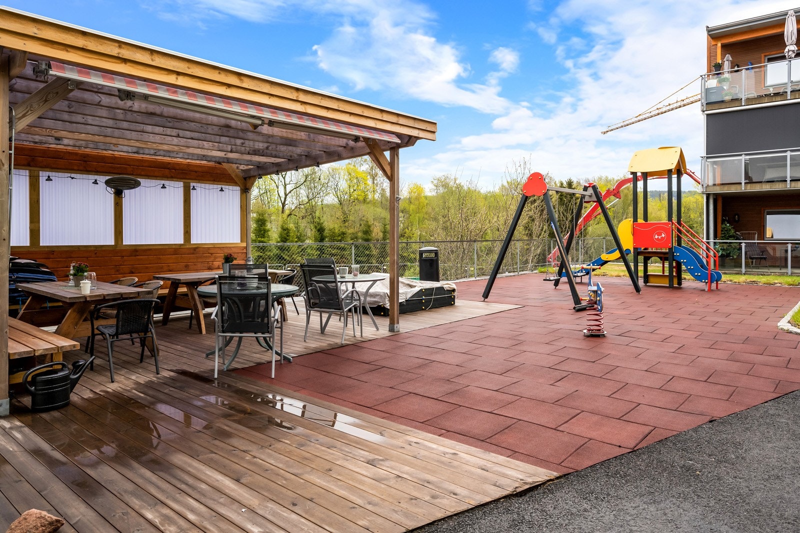 Her kan man samles til en hyggelig kopp kaffe. Galleribilde