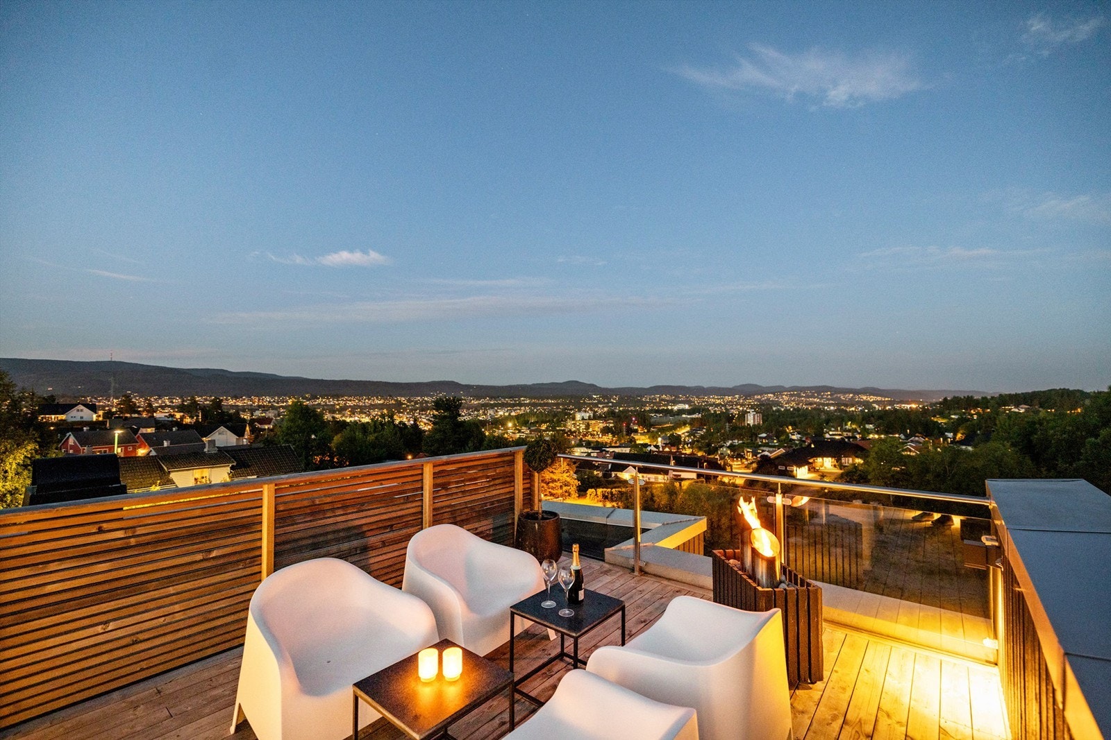 Takterrasse Galleribilde