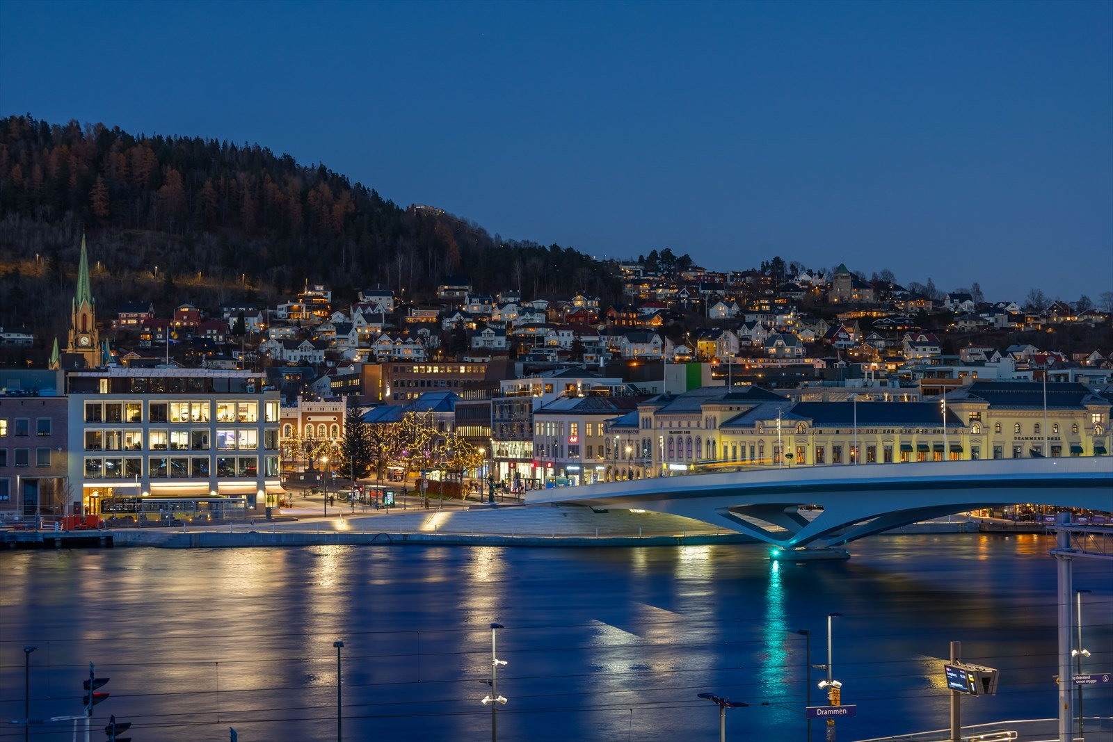 Kveldsstemning Galleribilde