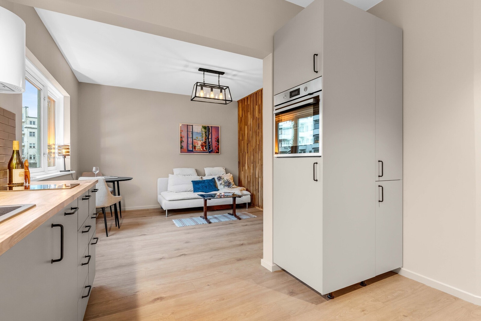 Nytt røropplegg for kjøkken og bad, og nytt elektrisk anlegg er også utført i 2025. Galleribilde