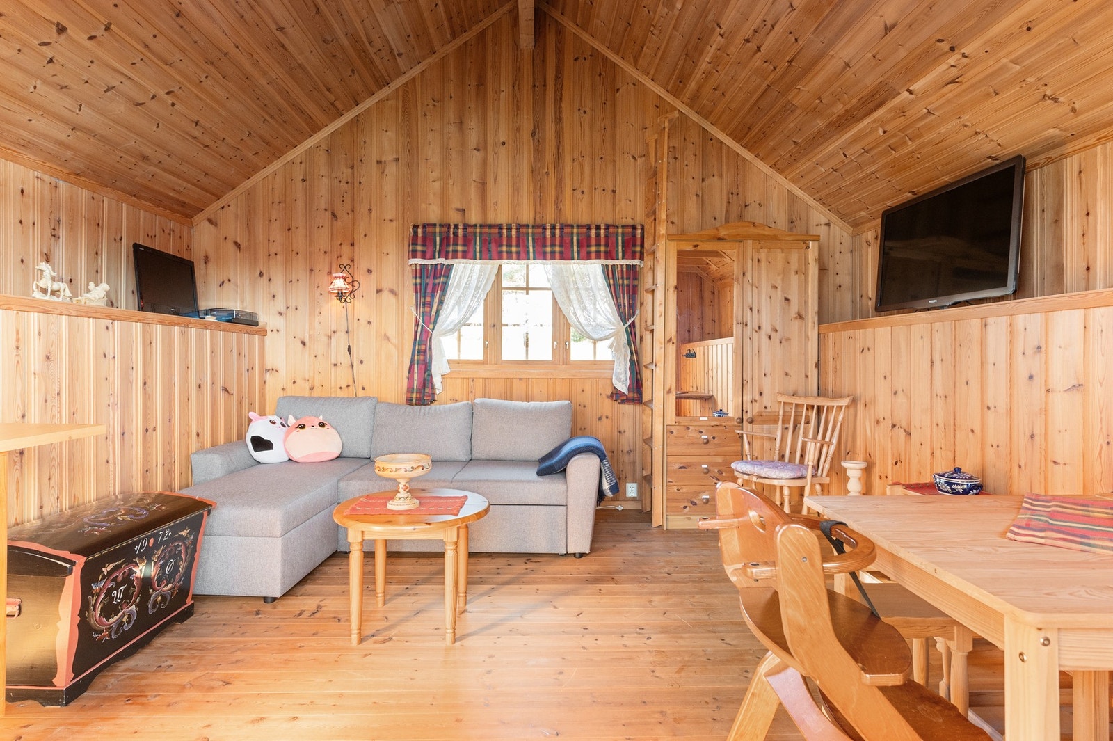 Man trenger ikke å reise langt for å få hyttefølelsen - et perfekt krypinn for å trekke seg tilbake. Galleribilde