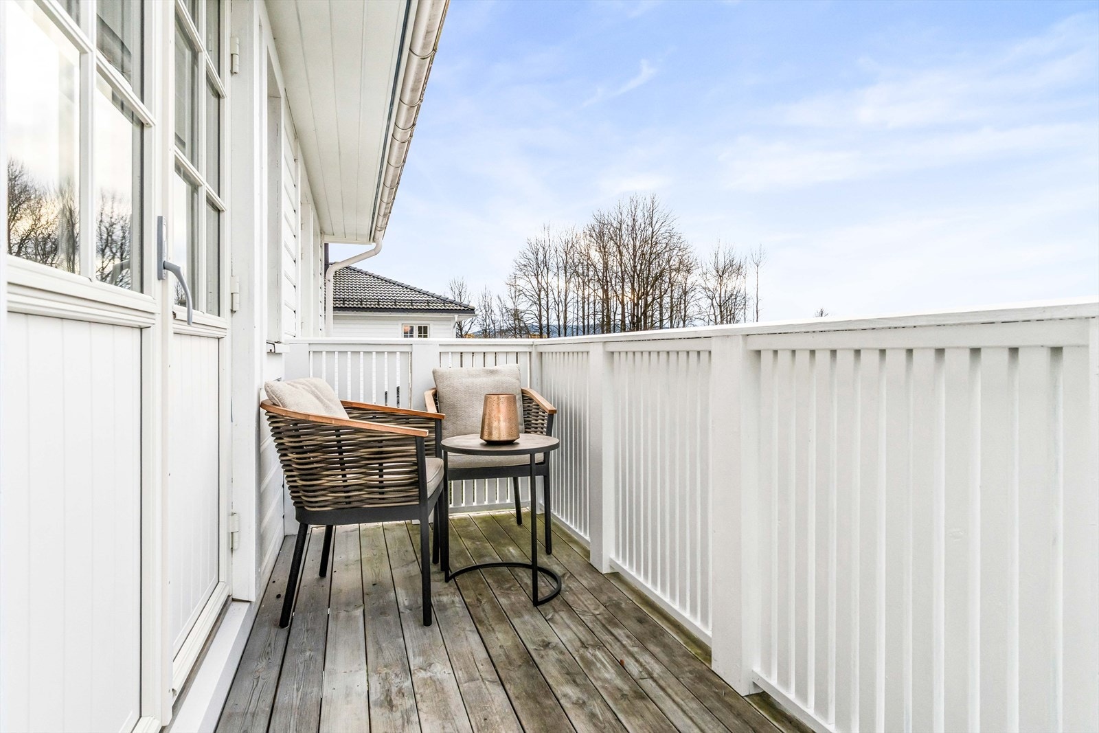 Balkong med plass til sittegruppe! Galleribilde