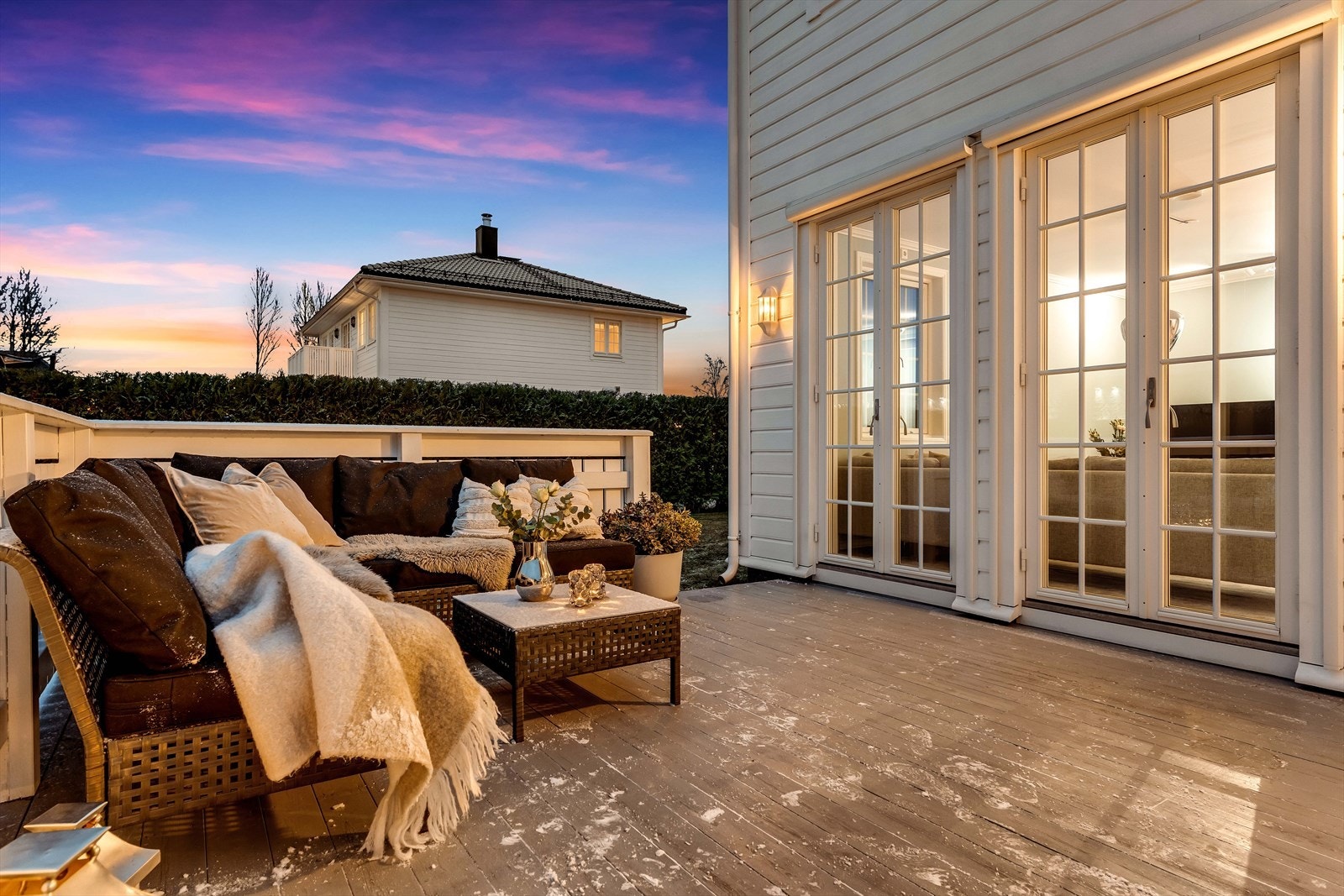 Svært gode solforhold på hele tomten. Galleribilde