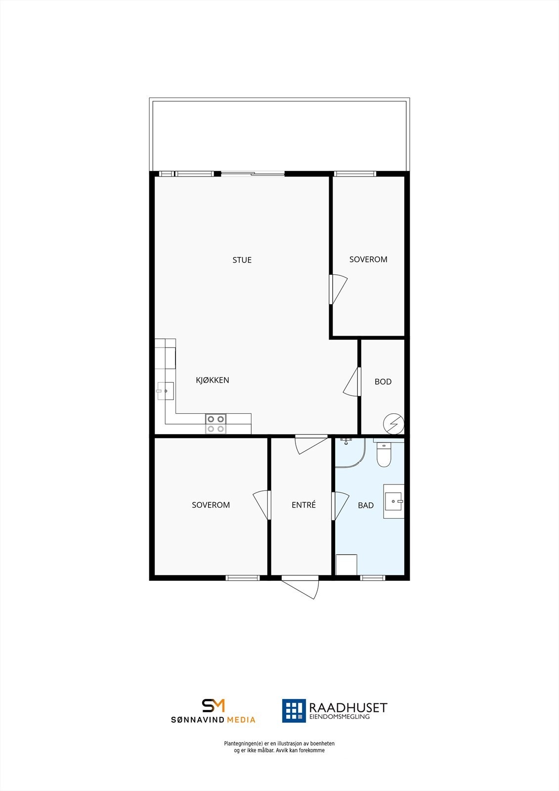 2D Plantegning Galleribilde