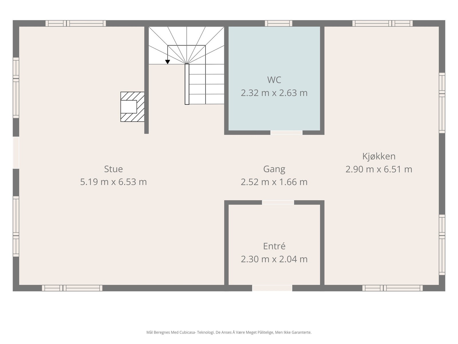 Plantegning. Galleribilde