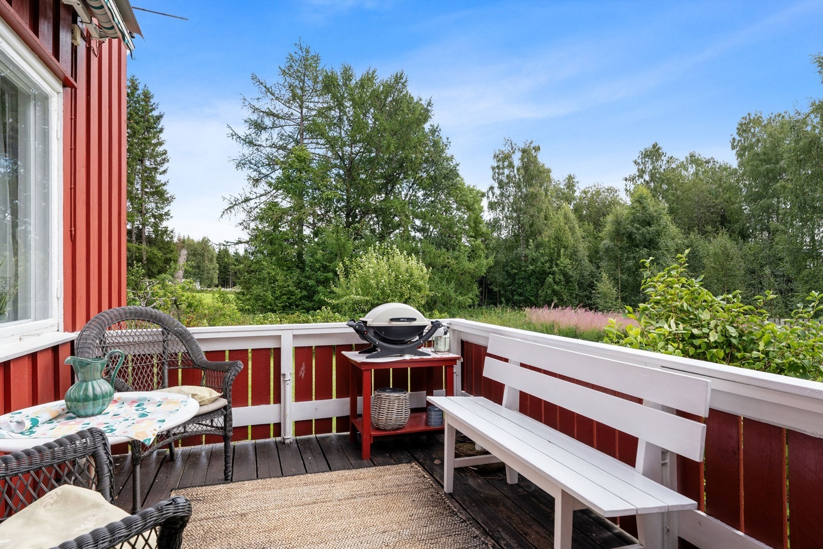 Terrasse i 1. etasje. Galleribilde