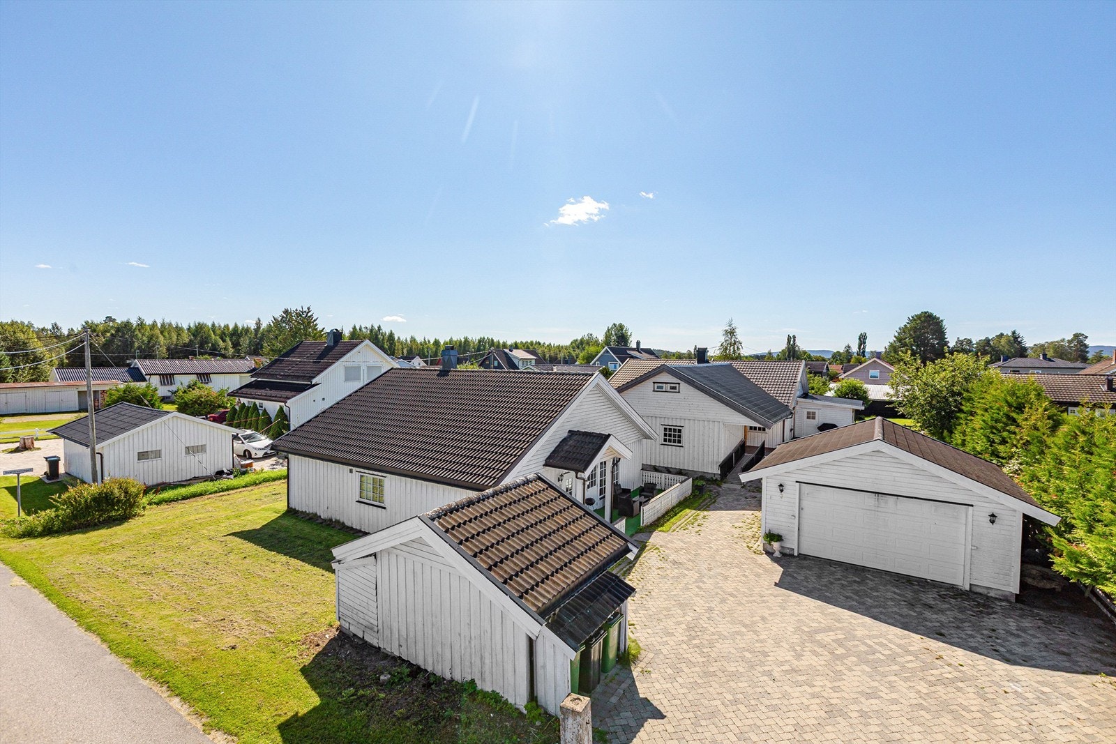 Velkommen til Svarttrostvegen 3A og 3B Foto: Romeriksfotografene (Hege Leren) Galleribilde