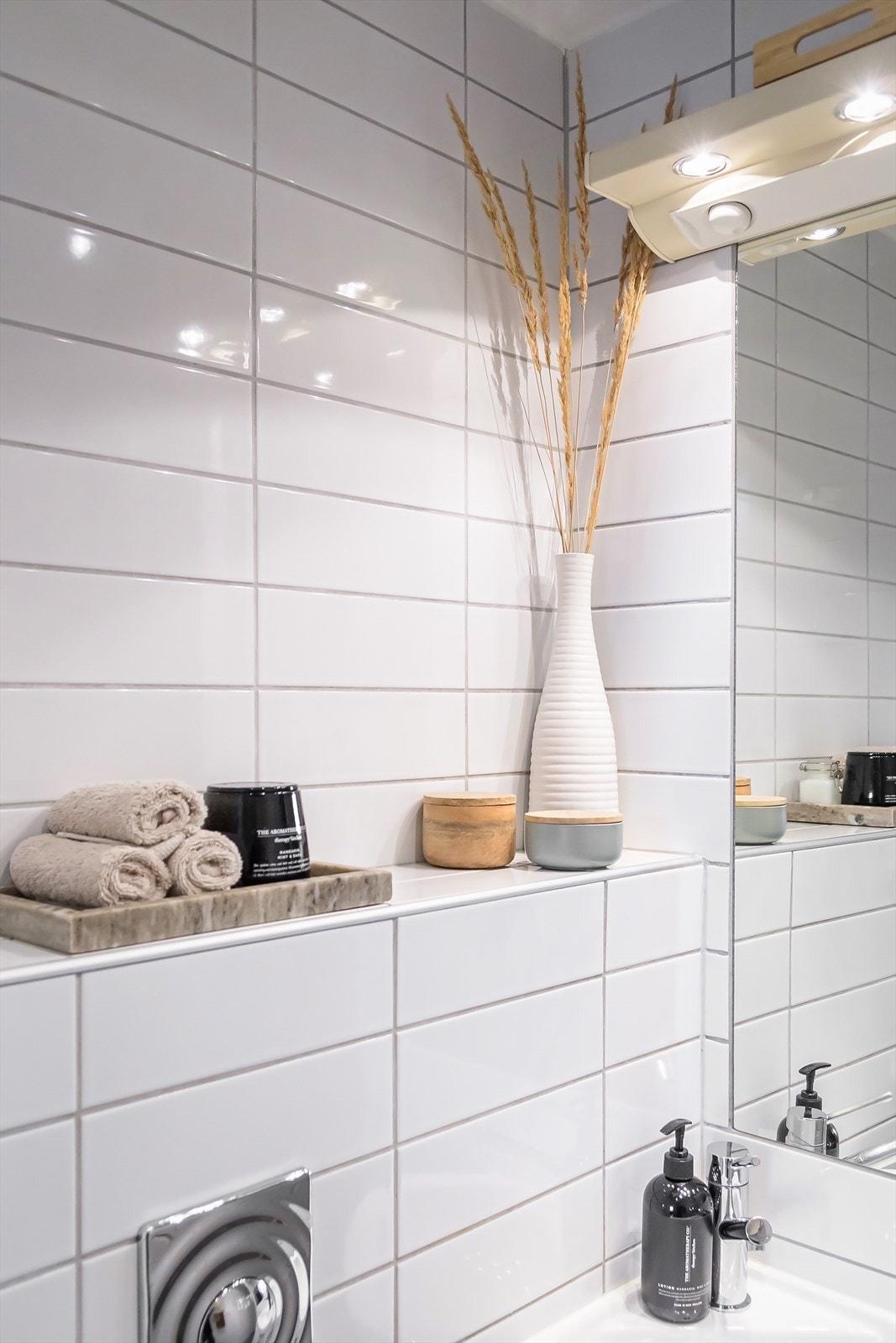 Badet har elektrisk gulvvarme. Galleribilde