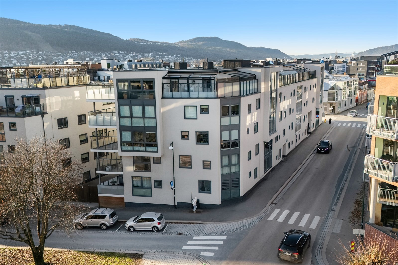 Engene 48 er et nyere boligbygg som ble bygget i 2017. Galleribilde