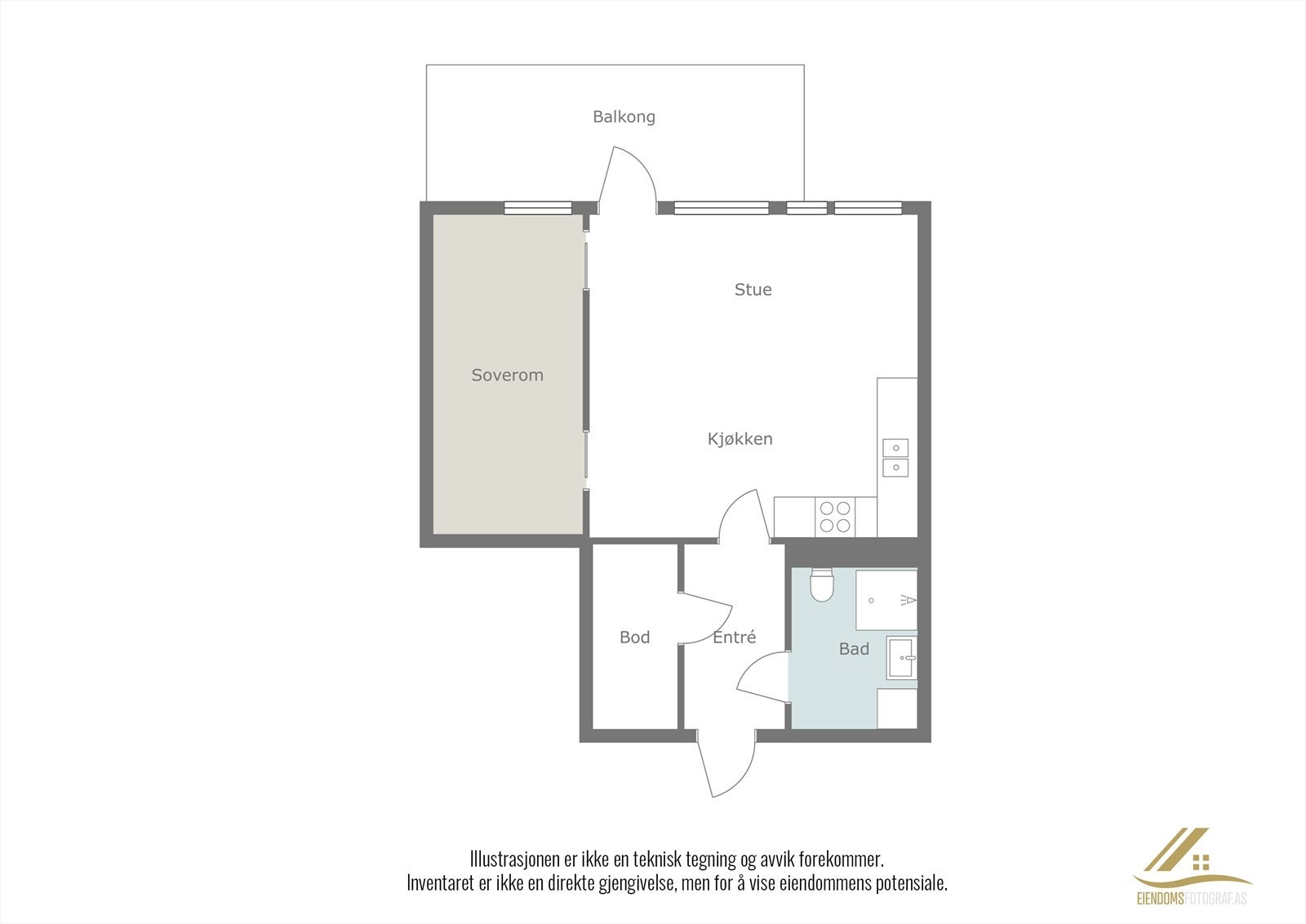 Plantegning. Galleribilde