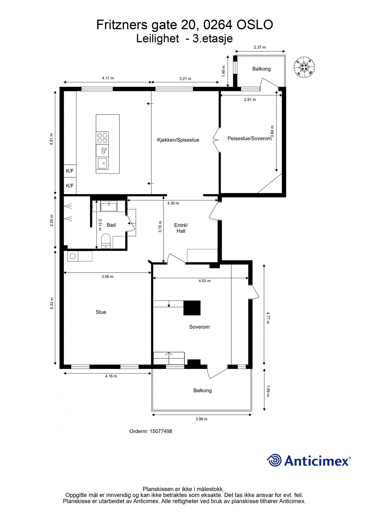 Plantegning. Galleribilde