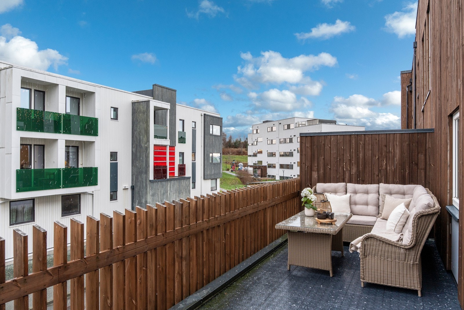 Perfekt sted for både solfylte dager og hyggelige kvelder. Galleribilde