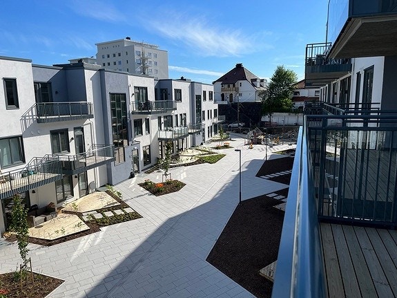 Utsikt veranda Galleribilde