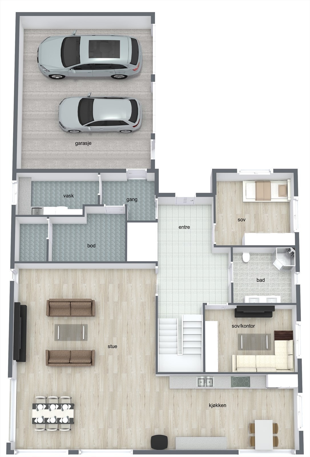 Første etasje. Galleribilde