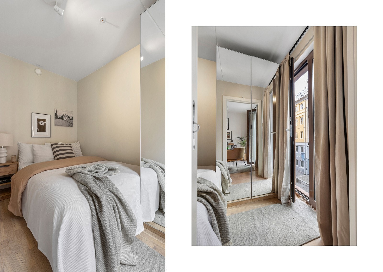 Rommet passer ypperlig som barnerom, gjesterom eller hjemmekontor, og kan enkelt tilpasses ulike behov. Galleribilde