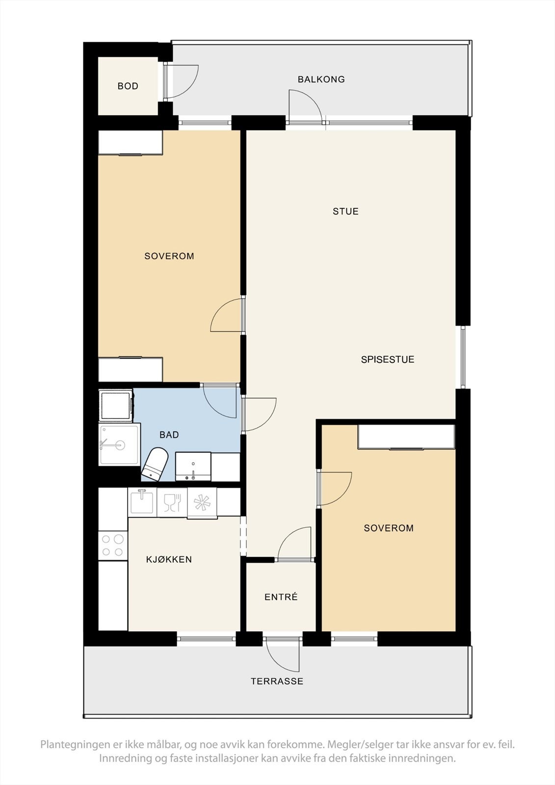 Plantegning. Galleribilde