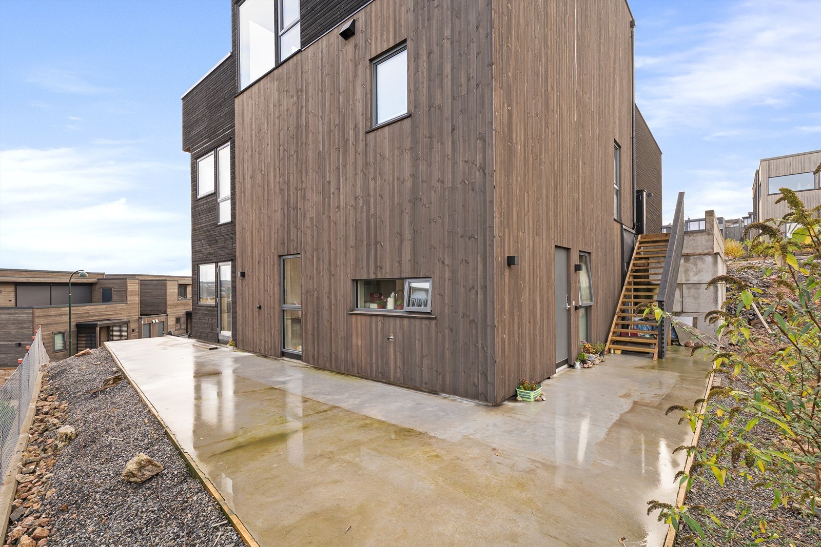 På baksiden finner du platting. Galleribilde