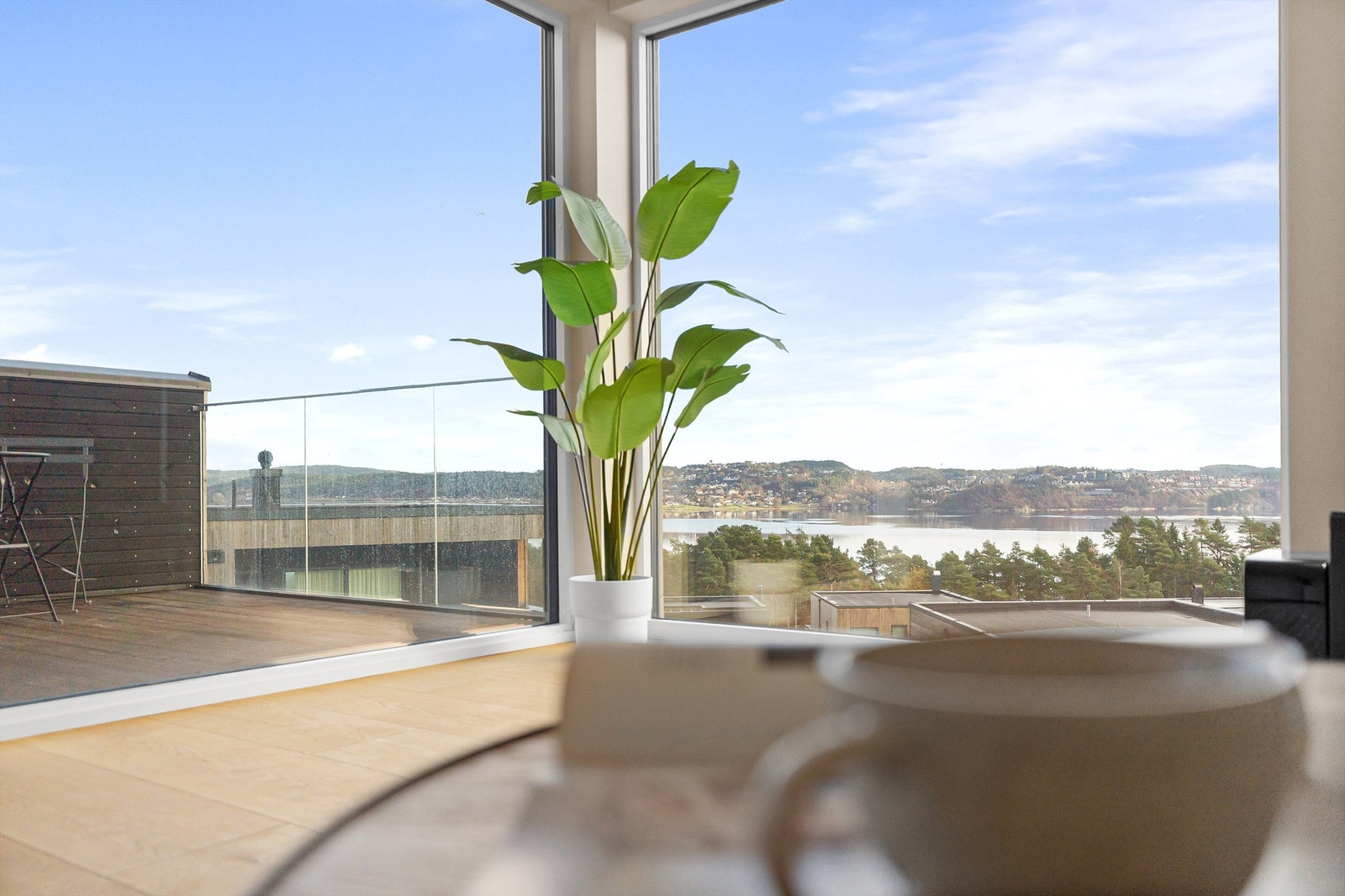 I sofaen kan du lene deg tilbake, finne hvilepulsen og nyte utsikten. Galleribilde