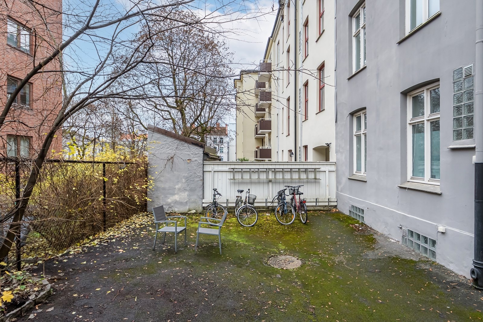 Sykkelparkering. Galleribilde