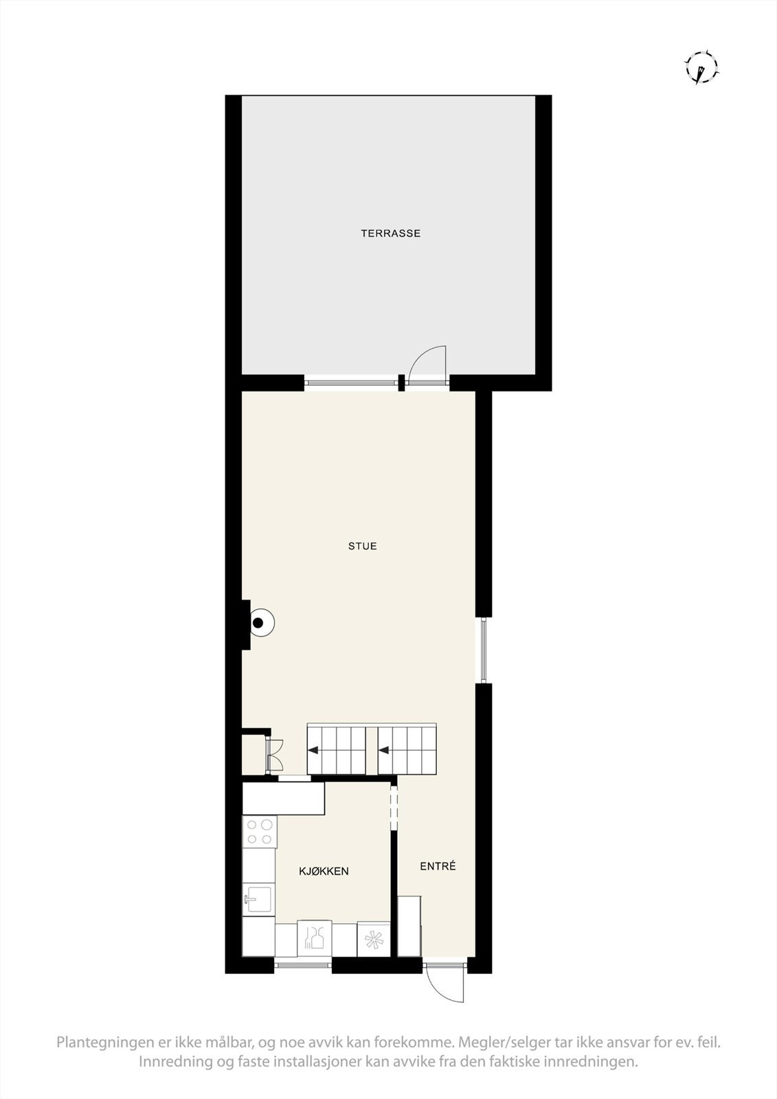 Plantegning 1.etasje. Galleribilde