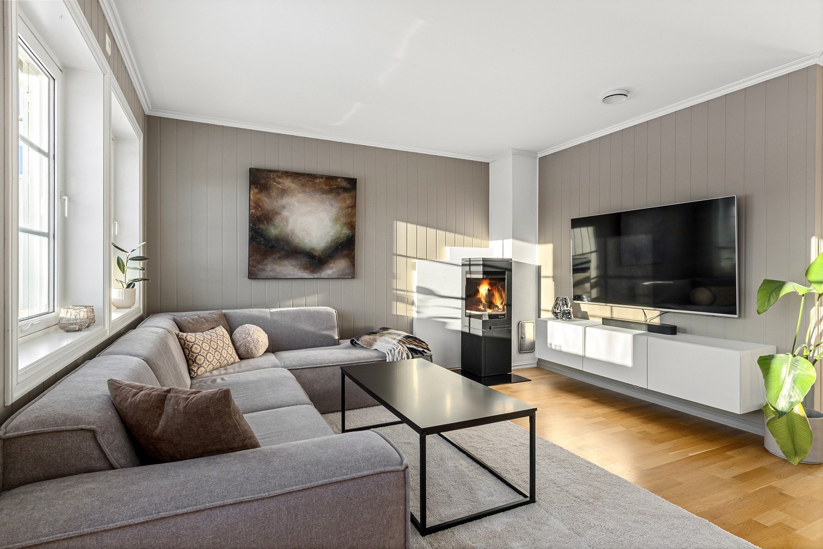 Et hyggelig sted å samles for koselige filmkvelder! Galleribilde