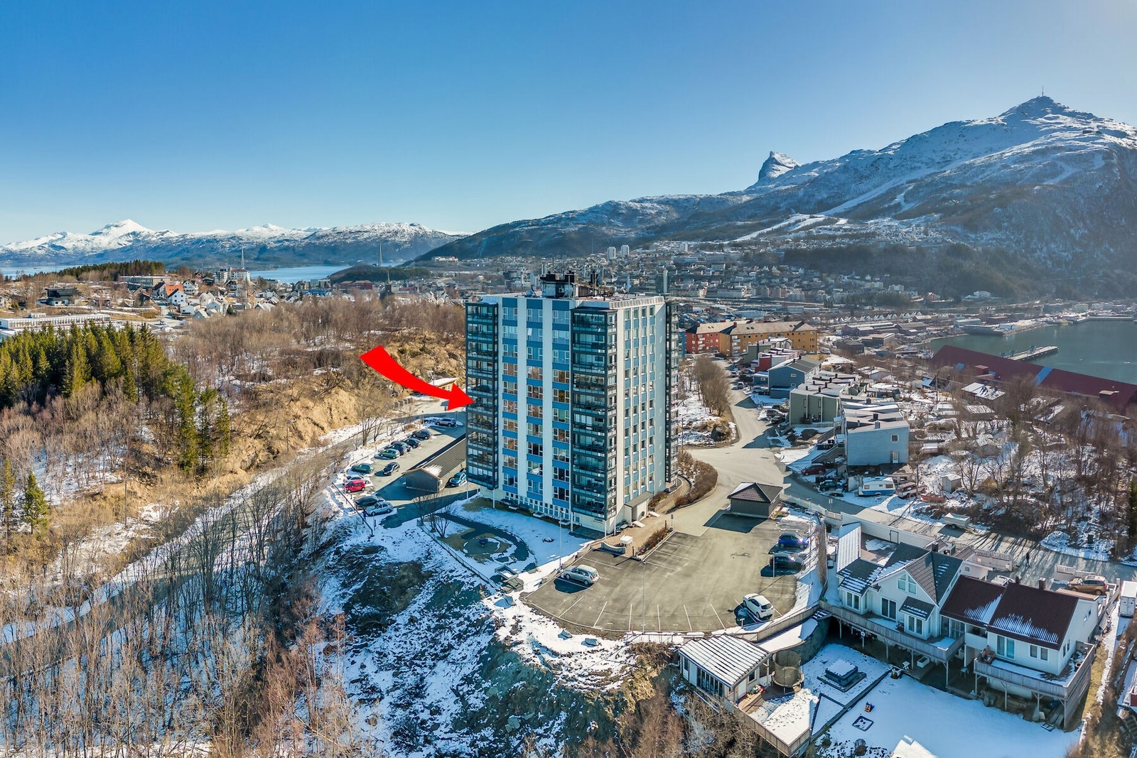 Punktveien Borettslag er veldrevet. Uteområdene er pent opparbeidet. Galleribilde