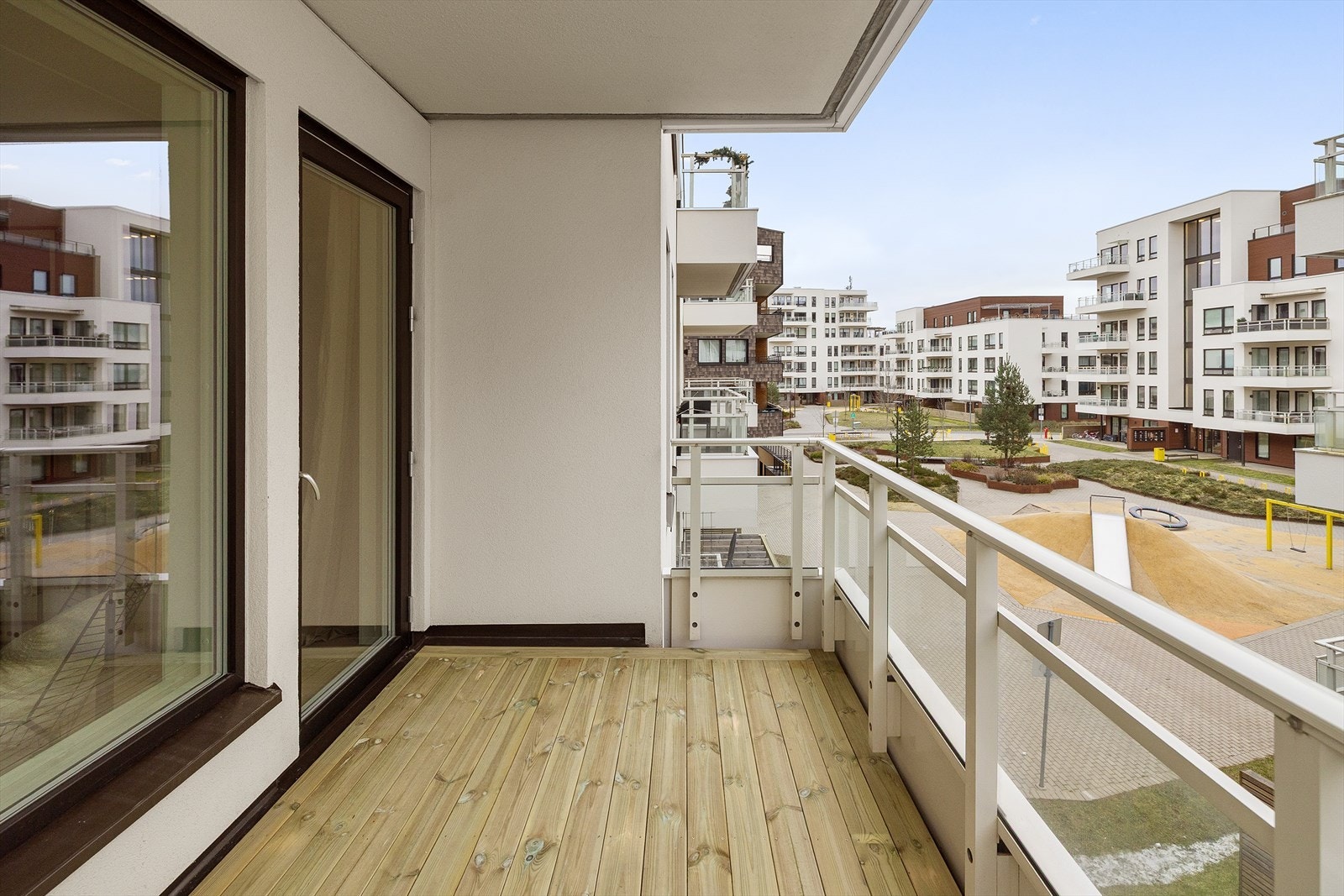 En moderne og innbydende 2-roms selveierleilighet med sentral og attraktiv beliggenhet i Skårerbyen i Lørenskog. Galleribilde