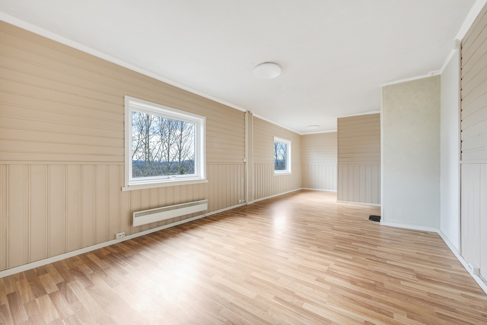 Det er rikelig med plass til møblement etter eget ønske. Galleribilde