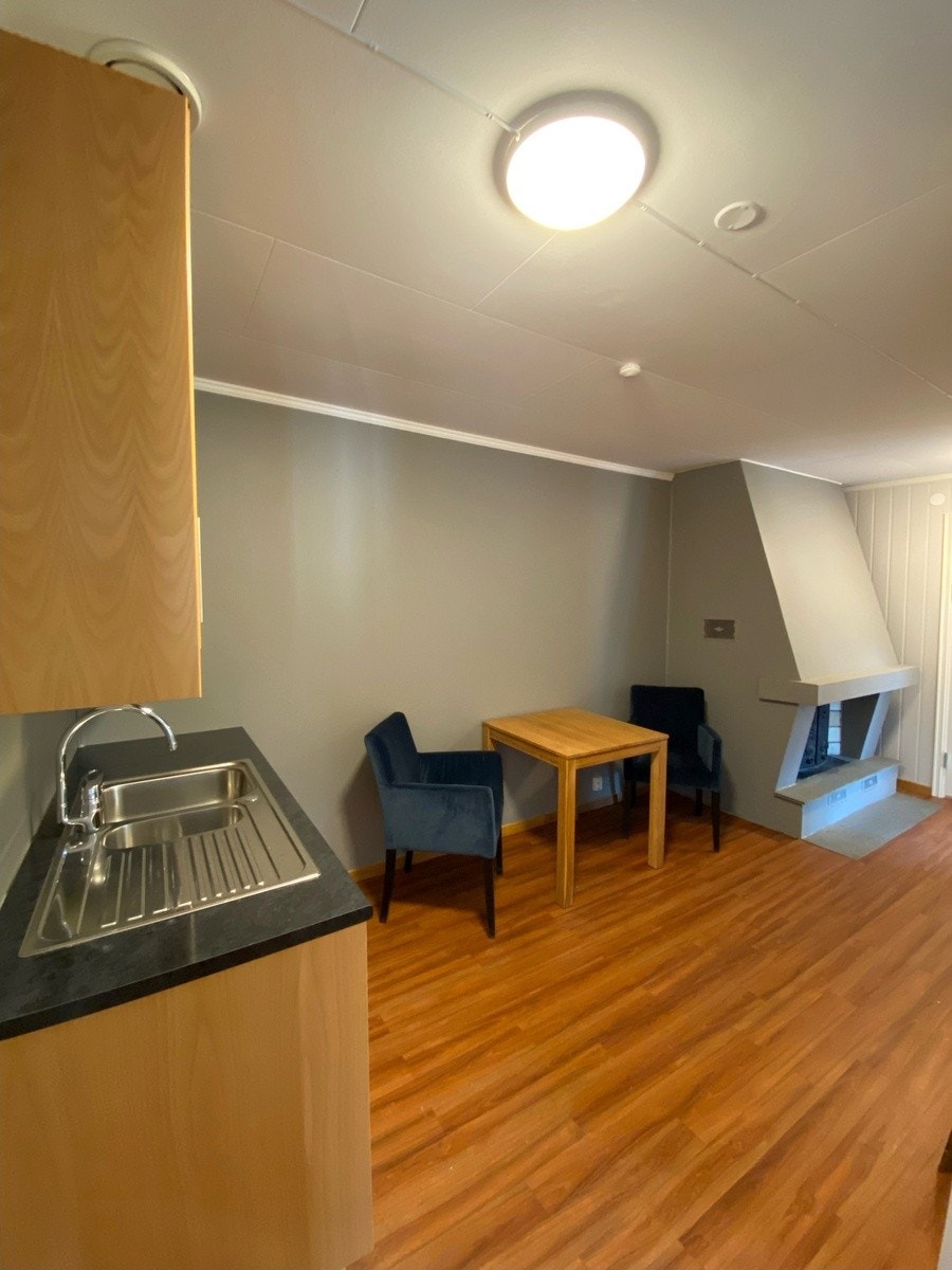 Oppholdsrom m kjøkkenkrok Galleribilde