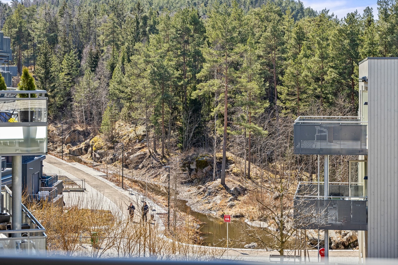 Utsikt (zoomet) Galleribilde