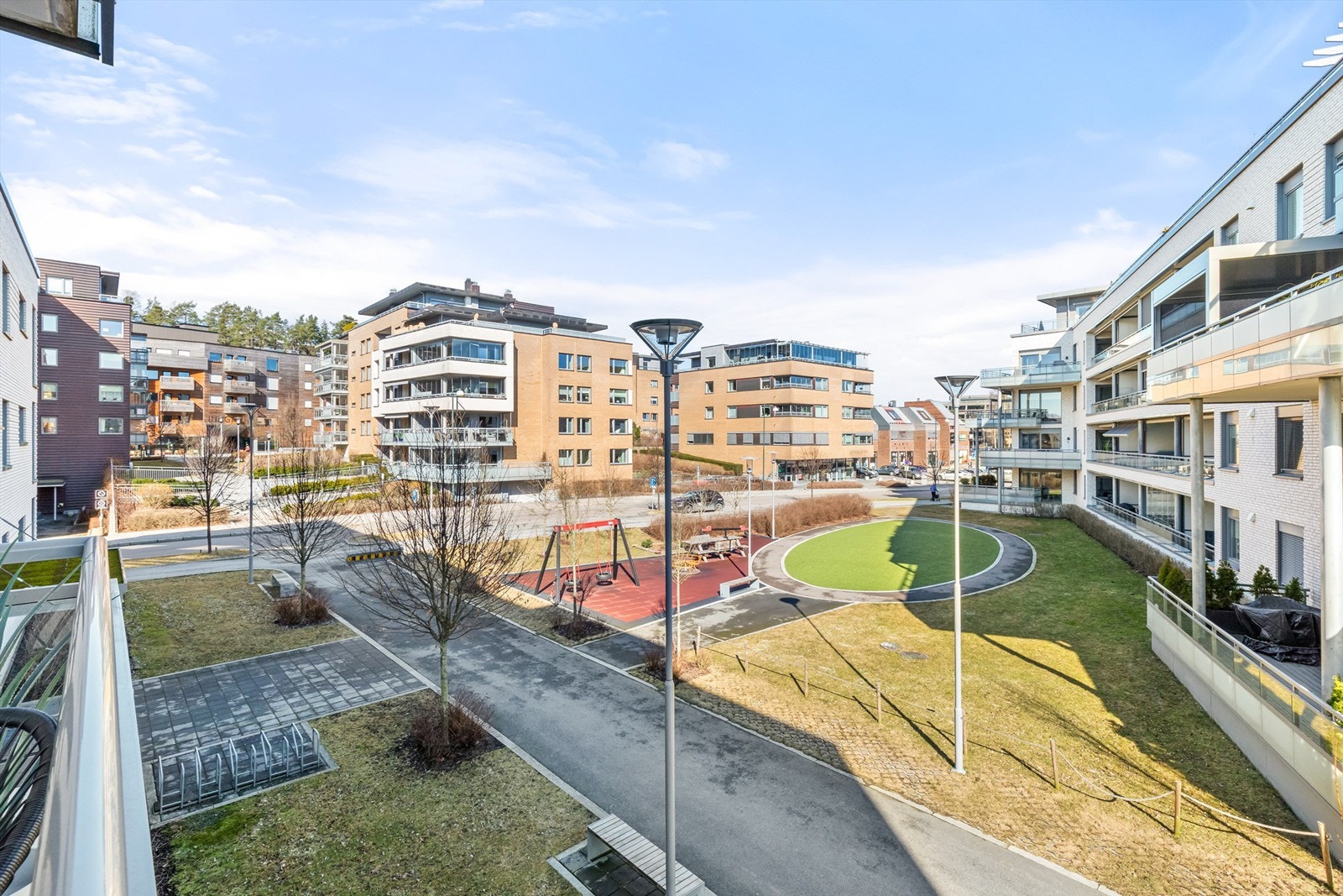 Utsikt fra balkong 2 med utgang fra soverom 2 Galleribilde