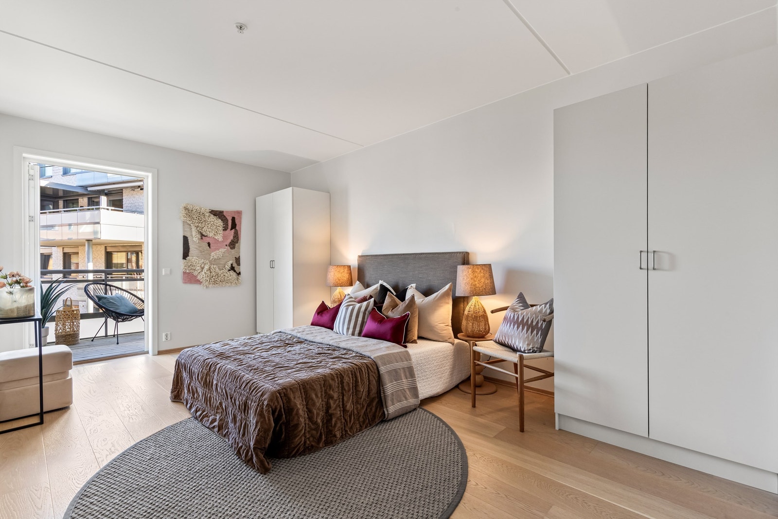 Soverom 2 med utgang til egen balkong Galleribilde