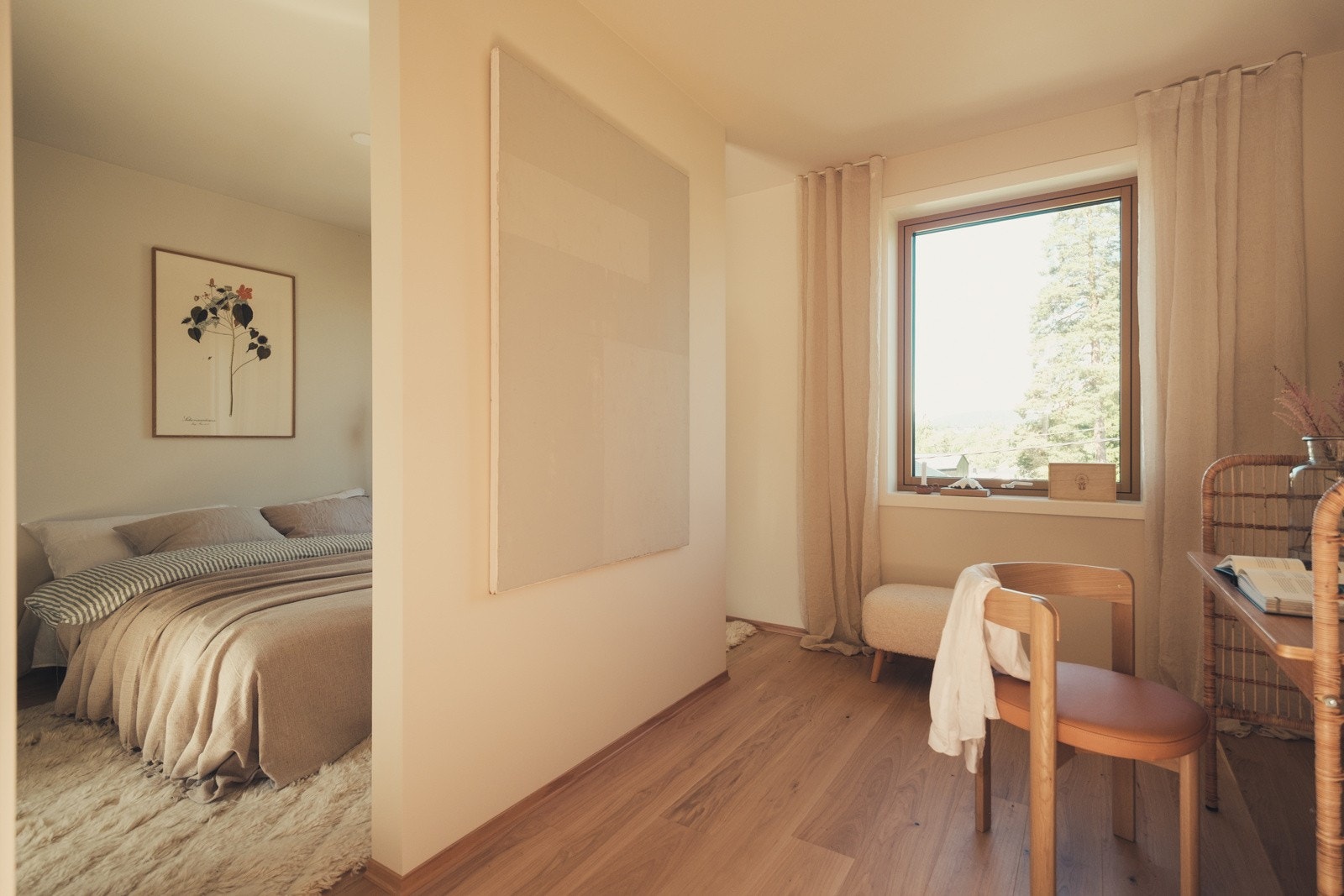 Hovedsoverom med tilgang på eget bad og plass til garderobeløsning Galleribilde