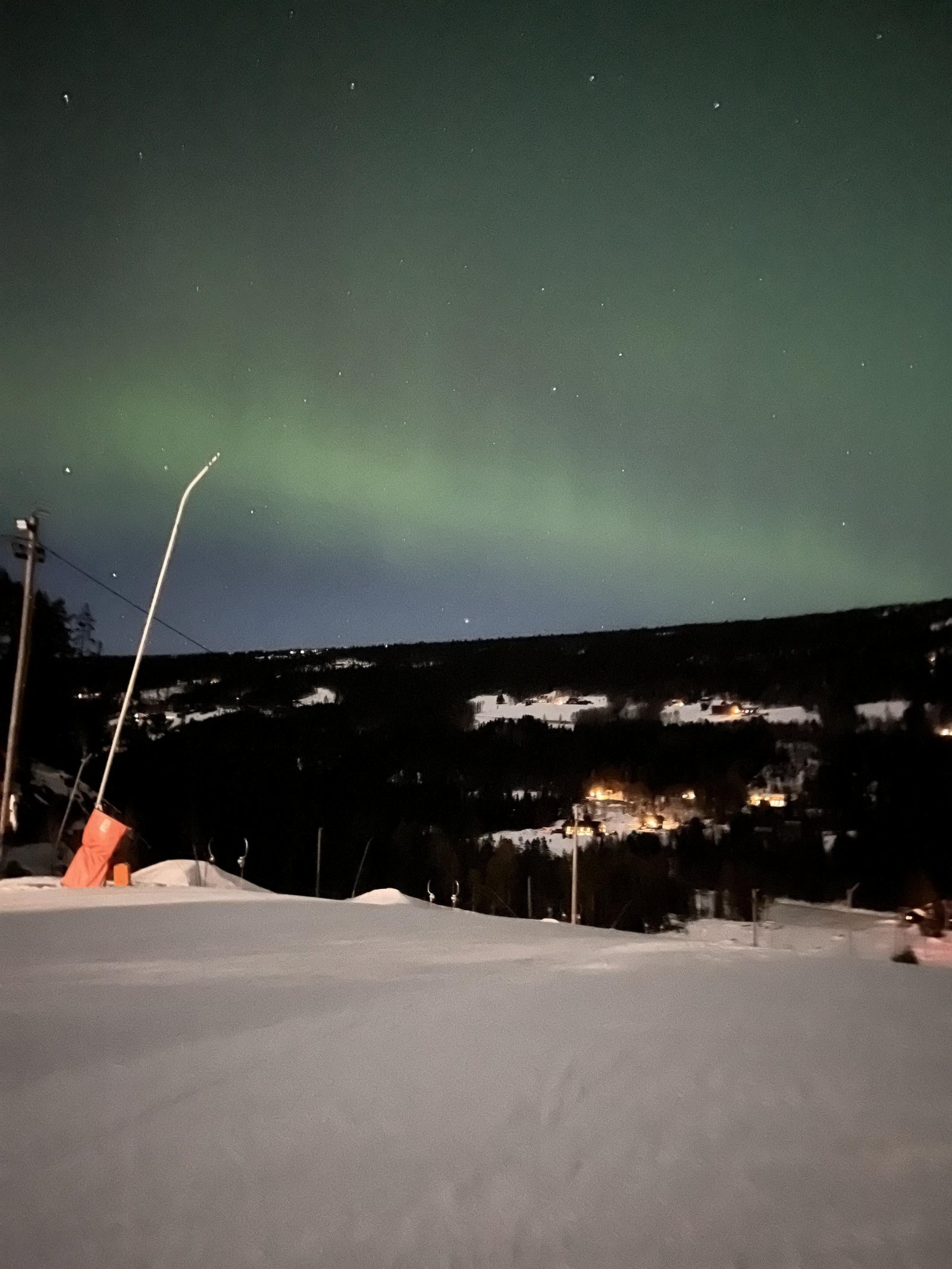 Stemningsbilde fra skibakken Galleribilde