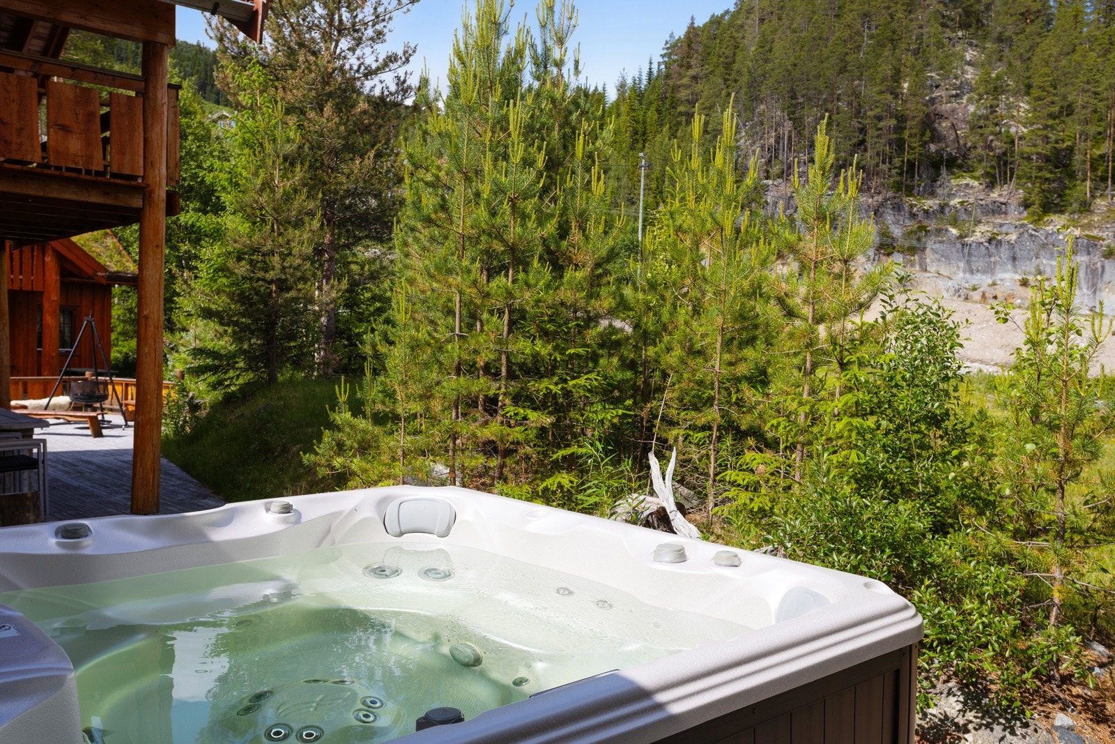 ..mange vil mene at dette er det perfekte sted å sitte etter en lang dag i bakken Galleribilde