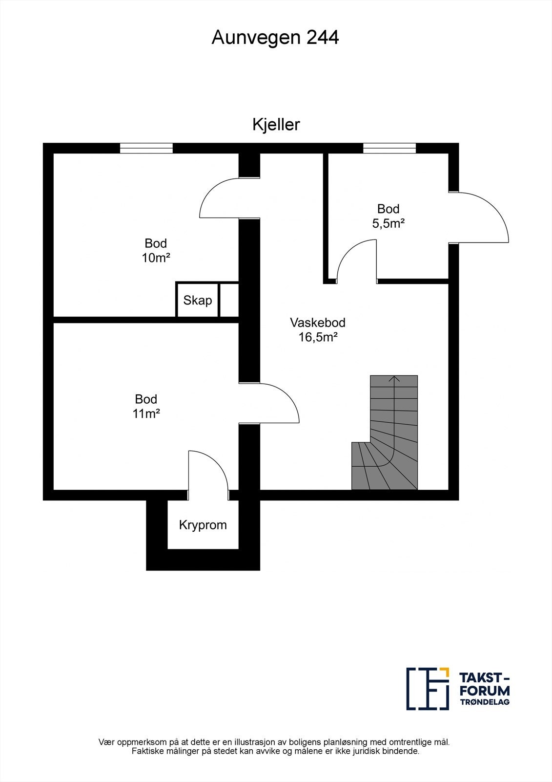 aunvegen_244_-_2d_-_kjeller Galleribilde