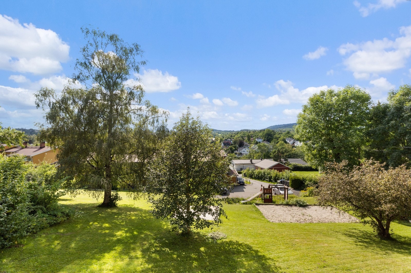 Utsiktsbilde fra balkongen. Galleribilde